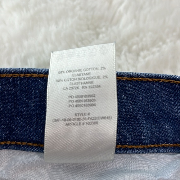 Aritzia denim forum yoko ono high rise slim - Picture 8 of 9